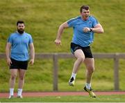 25 April 2016; Munster's Peter O'Mahony during squad training. University of Limerick, Limerick. Picture credit: Seb Daly / SPORTSFILE
