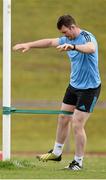 25 April 2016; Munster's Peter O'Mahony during squad training. University of Limerick, Limerick. Picture credit: Seb Daly / SPORTSFILE