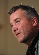 25 April 2016; Munster head coach Anthony Foley during a press conference. Castletroy Park Hotel, Limerick. Picture credit: Seb Daly / SPORTSFILE