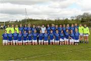 23 April 2016; The Cavan squad. Lidl Ladies Football National League, Division 2, semi-final, Donegal v Cavan. Picture credit: Oliver McVeigh / SPORTSFILE