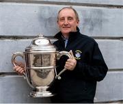 25 April 2016; Westmeath manager Michael Ryan with the Bob O'Keeffe Cup at the Leinster Senior Hurling Championship, Round Robin Group launch. Heritage Hotel, Portlaoise, Co. Laois. Picture credit: Piaras Ó Mídheach / SPORTSFILE
