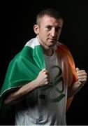 27 April 2016; Team ireland boxer Paddy Barnes who was named as flagbearer for Team Ireland for the forthcoming Rio Olympic Games during a press conference to celebrate 100 Days out from the Rio Olympic Games. Conrad Hotel, Dublin. Picture credit: Brendan Moran / SPORTSFILE