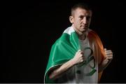 27 April 2016; Team Ireland boxer Paddy Barnes who was named as flagbearer for Team Ireland for the forthcoming Rio Olympic Games during a press conference to celebrate 100 Days out from the Rio Olympic Games. Conrad Hotel, Dublin. Picture credit: Brendan Moran / SPORTSFILE