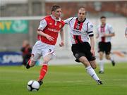 15 May 2010; Ian Bermingham, St. Patrick’s Athletic, in action against Owen Heary, Bohemian FC. Setanta Sports Cup Final, St. Patrick’s Athletic v Bohemian FC, Tallaght Stadium, Tallaght, Dublin. Photo by Sportsfile