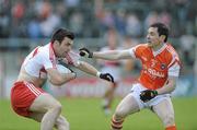16 May 2010; Eoin Bradley, Derry, in action against Andy Mallon, Armagh. Ulster GAA Football Senior Championship - Preliminary Round, Derry v Armagh, Celtic Park, Derry. Picture credit: Oliver McVeigh / SPORTSFILE
