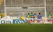 16 May 2010; Philip Austin, Tipperary, 11, scores his side's first goal past Kerry goalkeeper Brendan Kealy. Munster GAA Football Senior Championship Quarter-Final, Kerry v Tipperary, Semple Stadium, Thurles, Co. Tipperary. Picture credit: Stephen McCarthy / SPORTSFILE