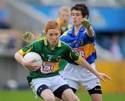 16 May 2010; Sean O Muireagain, Kerry, in action against Caolan Hennessy, Tipperary. Half time game. Go Games - Kerry v Tipperary, Semple Stadium, Thurles, Co. Tipperary. Picture credit: Brendan Moran / SPORTSFILE