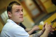 16 May 2010; Republic of Ireland's Anthony Stokes during a squad media mixed zone ahead of their forthcoming training camp and international friendlies against Paraguay and Algeria. Talbot and Martello Room, Grand Hotel, Malahide, Dublin. Picture credit: David Maher / SPORTSFILE