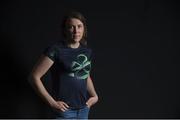 27 April 2016; Sailor Annalise Murphy poses for a portrait after a press conference to celebrate 100 Days out from the Rio Olympic Games. Conrad Hotel, Dublin. Picture credit: Brendan Moran / SPORTSFILE