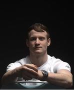 27 April 2016; Gymnast Kieran Behan poses for a portrait after a press conference to celebrate 100 Days out from the Rio Olympic Games. Conrad Hotel, Dublin. Picture credit: Brendan Moran / SPORTSFILE