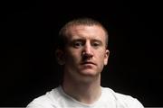 27 April 2016; Boxer Paddy Barnes poses for a portrait after a press conference to celebrate 100 Days out from the Rio Olympic Games. Conrad Hotel, Dublin. Picture credit: Brendan Moran / SPORTSFILE