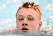 28 April 2016; Gerry Quinn, Longford SC, after the Men's 200m Freestyle A-Final. Irish Open Long Course Swimming Championships, National Aquatic Centre, National Sports Campus, Abbotstown, Dublin. Picture credit: Sam Barnes / SPORTSFILE