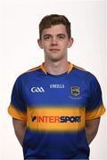 28 April 2016; Ronan Maher, Tipperary. Tipperary Hurling Squad Portraits 2016. Thurles Sarsfields, Thurles, Co. Tipperary. Picture credit: Stephen McCarthy / SPORTSFILE