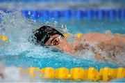 29 April 2016; Callum Bain, Cookstown SC, competing in the Men's 100m Freestyle Heat 6. Irish Open Long Course Swimming Championships, National Aquatic Centre, National Sports Campus, Abbotstown, Dublin. Picture credit: Sam Barnes / SPORTSFILE
