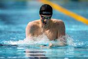29 April 2016; Brendan Hyland, Tallaght SC, competing in the Mens 400m Individual Medley Heat 2. Irish Open Long Course Swimming Championships, National Aquatic Centre, National Sports Campus, Abbotstown, Dublin. Picture credit: Sam Barnes / SPORTSFILE