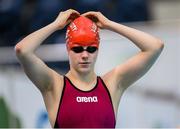 29 April 2016; Ellie Purdy, Lisburn SC, ahead of the Women's 400m Individual Medley Heat 1. Irish Open Long Course Swimming Championships, National Aquatic Centre, National Sports Campus, Abbotstown, Dublin. Picture credit: Sam Barnes / SPORTSFILE