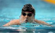 29 April 2016; Aoife Shorten, Galway SC, competing in the Women's 400m Individual Medley Heat 3. Irish Open Long Course Swimming Championships, National Aquatic Centre, National Sports Campus, Abbotstown, Dublin. Picture credit: Sam Barnes / SPORTSFILE
