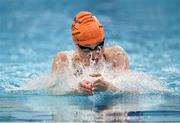 29 April 2016; Niamh Coyne, Tallaght SC, competing in the Women's 100m Breaststroke Semi-Final. Irish Open Long Course Swimming Championships, National Aquatic Centre, National Sports Campus, Abbotstown, Dublin. Picture credit: Sam Barnes / SPORTSFILE