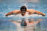 29 April 2016; Brendan Hyland, competing in the Men's 400m Individual Medley A-Final. Irish Open Long Course Swimming Championships, National Aquatic Centre, National Sports Campus, Abbotstown, Dublin. Picture credit: Sam Barnes / SPORTSFILE