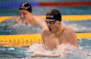 29 April 2016; Brendan Hyland, Tallaght SC, competing in the Men's 400m Individual Medley A-Final. Irish Open Long Course Swimming Championships, National Aquatic Centre, National Sports Campus, Abbotstown, Dublin. Picture credit: Sam Barnes / SPORTSFILE