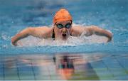 29 April 2016; Niamh Coyne, Tallaght SC, competing in the Women's 400m Individual Medley A-Final. Irish Open Long Course Swimming Championships, National Aquatic Centre, National Sports Campus, Abbotstown, Dublin. Picture credit: Sam Barnes / SPORTSFILE