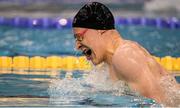 29 April 2016; Ben Griffin, Trojans SC, competing in the Men's 400m Individual Medley A-Final. Irish Open Long Course Swimming Championships, National Aquatic Centre, National Sports Campus, Abbotstown, Dublin. Picture credit: Sam Barnes / SPORTSFILE