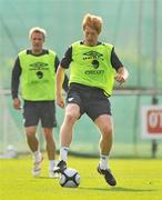 19 May 2010; Paul McShane, Republic of Ireland, in action during squad training ahead of their forthcoming training camp and international friendlies against Paraguay and Algeria. Gannon Park, Malahide, Dublin. Picture credit: David Maher / SPORTSFILE