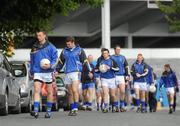 16 May 2010; The Tipperay squad make their way to the training pitch ahead of the game. Munster GAA Football Senior Championship Quarter-Final, Kerry v Tipperary, Semple Stadium, Thurles, Co. Tipperary. Picture credit: Stephen McCarthy / SPORTSFILE