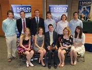 20 May 2010; The UCD Sailing Club who was named &quot;Varsity Club of the Year&quot; at the UCD Sports Awards last night in Belfield. UCD Sports Awards 2010, Student Centre Building, UCD, Belfield, Dublin. Picture credit: Damien Eagers / SPORTSFILE