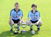 15 May 2010; Jonny Cooper, left, and David Quinn, Dublin. Dublin U21 team, Parnell Park, Dublin. Picture credit: Ray McManus / SPORTSFILE