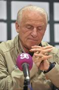 22 May 2010; Republic of Ireland manager Giovanni Trapattoni during a press conference ahead of their International Friendly against Paraguay on Tuesday. Grand Hotel, Malahide, Dublin. Picture credit: Barry Cregg / SPORTSFILE