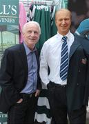 22 May 2010; Republic of Ireland manager Giovanni Trapattoni beside the wax model of former Ireland manager Jack Charlton at the launch of the New FAI umbro supporters store on Suffolk St, Dublin. Picture credit: Damien Eagers / SPORTSFILE