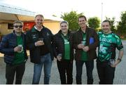 29 April 2016; Connacht supporters at the game. Guinness PRO12 Round 21, Benetton Treviso v Connacht. Stadio Monigo, Treviso, Italy. Picture credit: Daniele Resini / SPORTSFILE