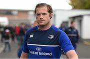 30 April 2016; Jamie Heaslip, Leinster, arrives ahead of the game. Guinness PRO12, Round 21, Ulster v Leinster. Kingspan Stadium, Ravenhill Park, Belfast, Co. Antrim. Picture credit: Stephen McCarthy / SPORTSFILE