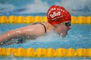 30 April 2016; Caoimhe Quinn, Lisburn, competing in the Women's 100m butterfly preliminary event. Irish Open Long Course Swimming Championships, National Aquatic Centre, National Sports Campus, Abbotstown, Dublin. Picture credit: Cody Glenn / SPORTSFILE