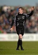 30 April 2016; Referee Padraig Hughes. EirGrid GAA Football Under 21 All-Ireland Championship Final, Cork v Mayo. Cusack Park, Ennis, Co. Clare. Picture credit: Piaras Ó Mídheach / SPORTSFILE