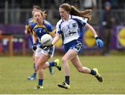 30 April 2016; Katie Murray, Waterford, in action against Sinead Delahunty, Tipperary. Lidl Ladies Football National League Division 3 Final, Tipperary v Waterford, Clane, Co. Kildare. Picture credit: Matt Browne / SPORTSFILE