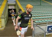 1 May 2016; Carlow's Gerard Coady makes his way onto the pitch before the game against Kerry. Leinster GAA Hurling Championship Qualifier, Round 1, Kerry v Carlow, Austin Stack Park, Tralee, Co. Kerry. Picture credit: Matt Browne / SPORTSFILE