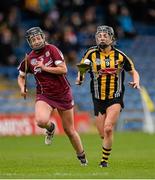 1 May 2016; Anna Farrell, Kilkenny, in action against Clodagh McGrath, Galway. Irish Daily Star National Camogie League Division 1 Final, Galway v Kilkenny. Semple Stadium, Thurles, Co. Tipperary. Picture credit: Piaras Ó Mídheach / SPORTSFILE