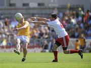23 May 2010; Kevin Niblock, Antrim, in action against Ryan McMenamin, Tyrone. Ulster GAA Football Senior Championship Quarter-Final, Antrim v Tyrone, Casement Park, Belfast, Co. Antrim. Picture credit: Oliver McVeigh / SPORTSFILE