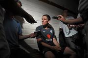 23 May 2010; Republic of Ireland's Keith Andrews during a media briefing after squad training ahead of their forthcoming training camp and international friendlies against Paraguay and Algeria. Gannon Park, Malahide, Dublin. Picture credit: David Maher / SPORTSFILE