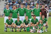 26 May 2010; The Republic of Ireland team, back row left to right, Paul Byrne, Ross Gaynor, Gary Breen, Ronan Finn, Kenny Browne and Darren Quigley, front row left to right, Stephen Mulcahy, Conor Powell, Stephen O'Donnell, James Chamber and Billy Dennehy. International Challenge Trophy, Republic of Ireland v England, RSC, Waterford. Picture credit: David Maher / SPORTSFILE