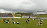 1 May 2016; Kerry players warm down after the game against Carlow. Leinster GAA Hurling Championship Qualifier, Round 1, Kerry v Carlow, Austin Stack Park, Tralee, Co. Kerry. Picture credit: Matt Browne / SPORTSFILE