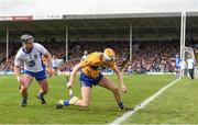 1 May 2016; Aaron Cunningham, Clare, in action against Noel Connors, Waterford. Allianz Hurling League Division 1 Final, Clare v Waterford. Semple Stadium, Thurles, Co. Tipperary. Picture credit: Stephen McCarthy / SPORTSFILE