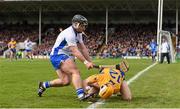 1 May 2016; Noel Connors, Waterford, in action against Aaron Cunningham, Clare. Allianz Hurling League Division 1 Final, Clare v Waterford. Semple Stadium, Thurles, Co. Tipperary. Picture credit: Stephen McCarthy / SPORTSFILE