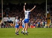 1 May 2016; Maurice Shanahan, Waterford, celebrates after scoring his side's equalising point from a free. Allianz Hurling League Division 1 Final, Clare v Waterford. Semple Stadium, Thurles, Co. Tipperary. Picture credit: Stephen McCarthy / SPORTSFILE