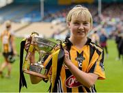 1 May 2016; Kilkenny captain Michelle Quilty with the cup after the game. Irish Daily Star National Camogie League Division 1 Final, Galway v Kilkenny. Semple Stadium, Thurles, Co. Tipperary. Picture credit: Piaras Ó Mídheach / SPORTSFILE