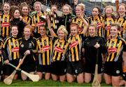 1 May 2016; The Kilkenny team celebrate with the cup after the game. Irish Daily Star National Camogie League Division 1 Final, Galway v Kilkenny. Semple Stadium, Thurles, Co. Tipperary. Picture credit: Piaras Ó Mídheach / SPORTSFILE