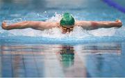 1 May 2016; Gerry Quinn, Longford SC, competing in the Men's 200m Individual Medley A-Final. Irish Open Long Course Swimming Championships, National Aquatic Centre, National Sports Campus, Abbotstown, Dublin. Picture credit: Sam Barnes / SPORTSFILE