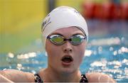 1 May 2016; Mona McSharry, Marlins SC, after competing in the Women's 200m Breaststroke A-Final. Irish Open Long Course Swimming Championships, National Aquatic Centre, National Sports Campus, Abbotstown, Dublin. Picture credit: Sam Barnes / SPORTSFILE